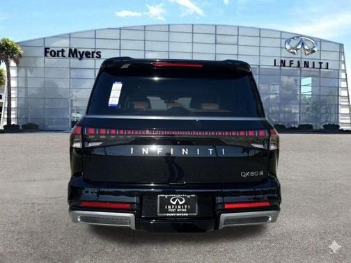 Black Obsidian 2026 INFINITI QX80 Luxe