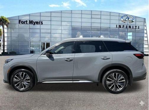 Harbor Gray 2027 INFINITI QX60 Luxe