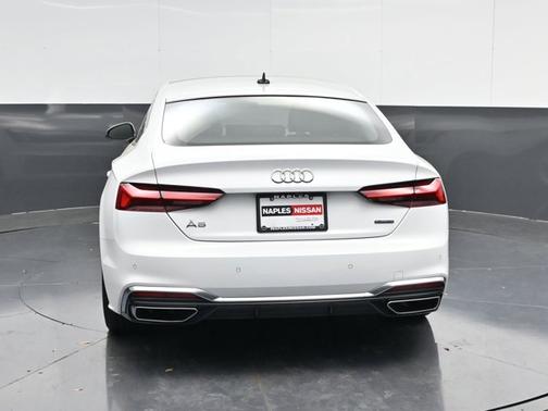 Arkona White 2024 Audi A5 Sportback 45 S line quattro Premium