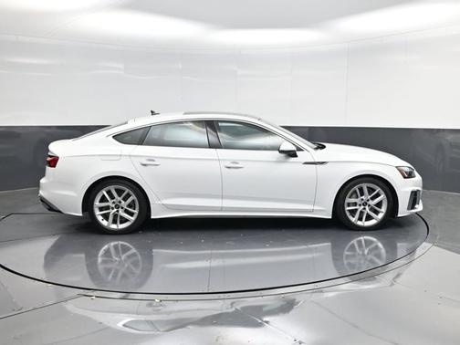Arkona White 2024 Audi A5 Sportback 45 S line quattro Premium
