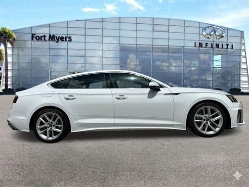 Arkona White 2024 Audi A5 Sportback 45 S line quattro Premium