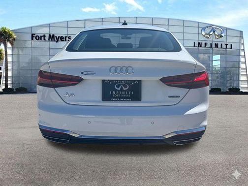 Arkona White 2024 Audi A5 Sportback 45 S line quattro Premium