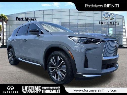 Harbor Gray 2026 INFINITI QX60 Luxe