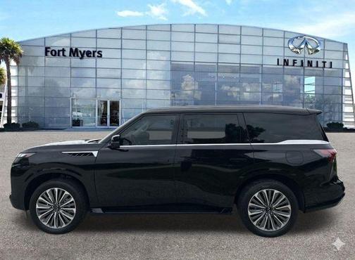 Black Obsidian 2026 INFINITI QX80 Luxe