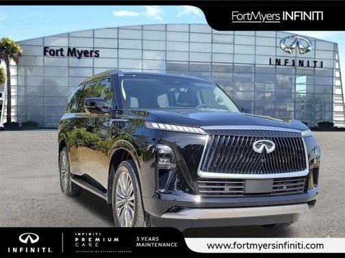 Black Obsidian 2026 INFINITI QX80 Luxe