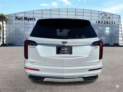 Crystal White Tri-Coat 2022 Cadillac XT6 Premium Luxury AWD