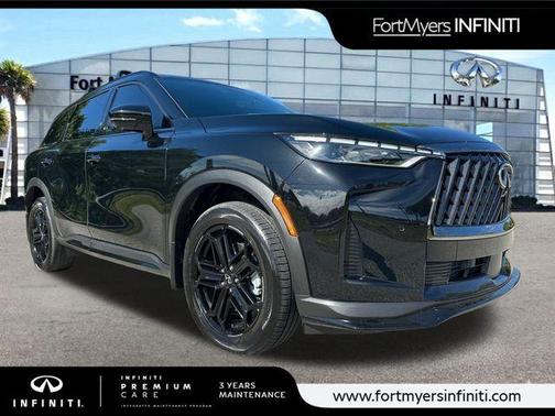 Diamond Black 2026 INFINITI QX60 SPORT