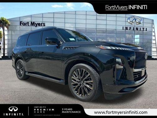 Diamond Black 2025 INFINITI QX80 AUTOGRAPH
