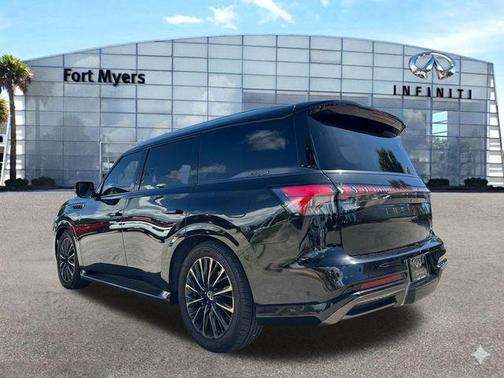 Diamond Black 2025 INFINITI QX80 AUTOGRAPH