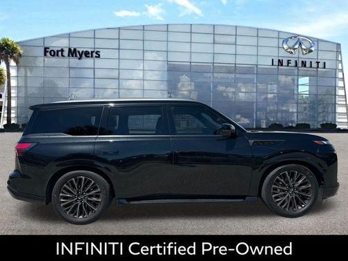 Diamond Black 2025 INFINITI QX80 AUTOGRAPH