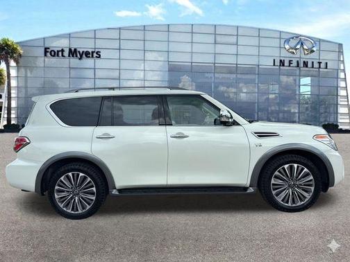 White 2019 Nissan Armada SL