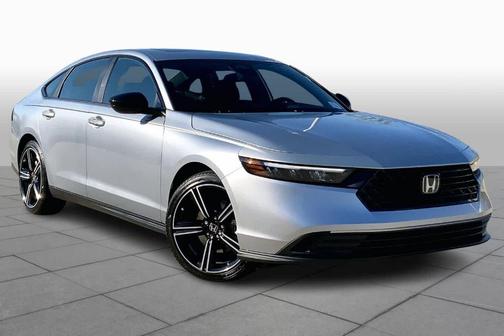 Silver 2026 Honda Accord Hybrid Sport