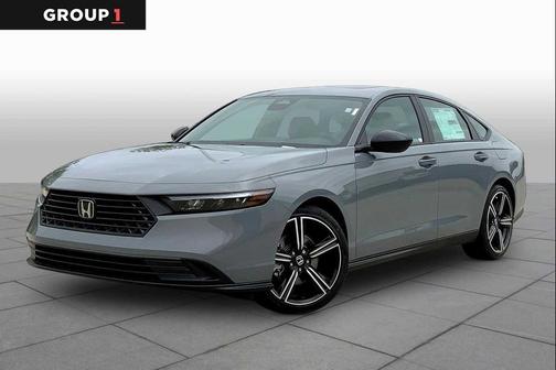 Gray 2026 Honda Accord Hybrid Sport