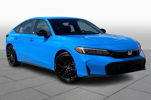 Blue 2026 Honda Civic Sport