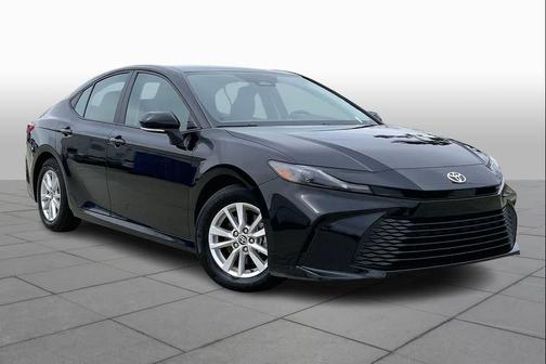 Midnight Black Metallic 2025 Toyota Camry LE