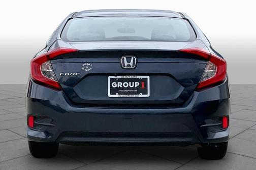 Modern Steel Metallic 2017 Honda Civic LX