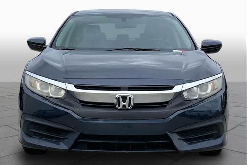 Modern Steel Metallic 2017 Honda Civic LX