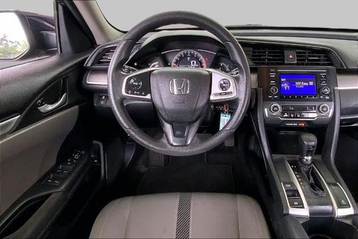 Modern Steel Metallic 2017 Honda Civic LX