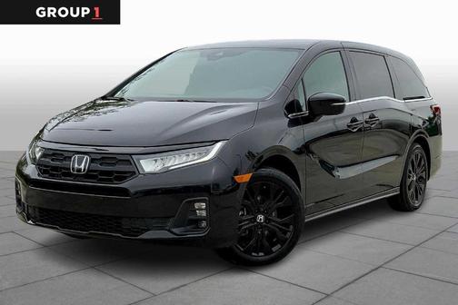 Crystal Black Pearl 2025 Honda Odyssey Sport-L