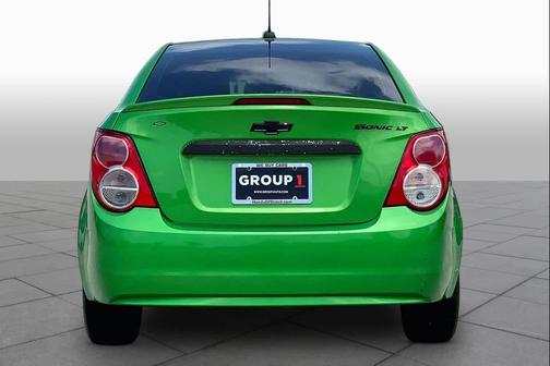 Dragon Green Metallic 2015 Chevrolet Sonic LT