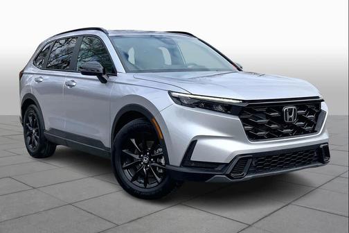 Solar Silver Metallic 2026 Honda CR-V Hybrid Sport-L FWD