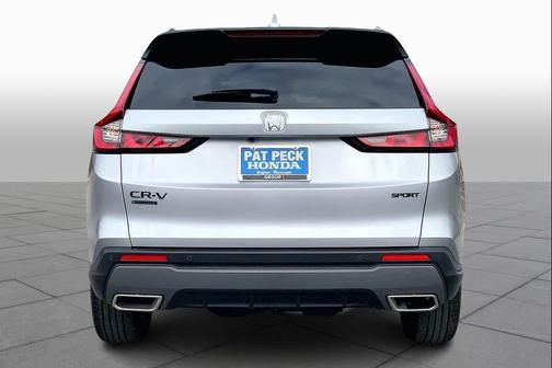 Solar Silver Metallic 2026 Honda CR-V Hybrid Sport-L FWD