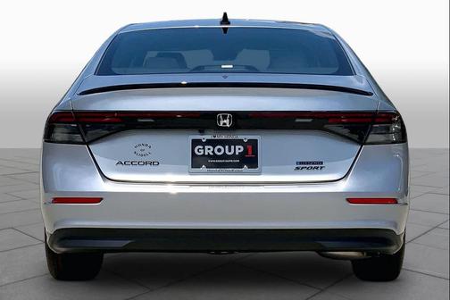 Silver 2026 Honda Accord Hybrid Sport