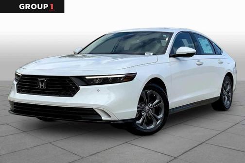 White 2026 Honda Accord Hybrid EX-L