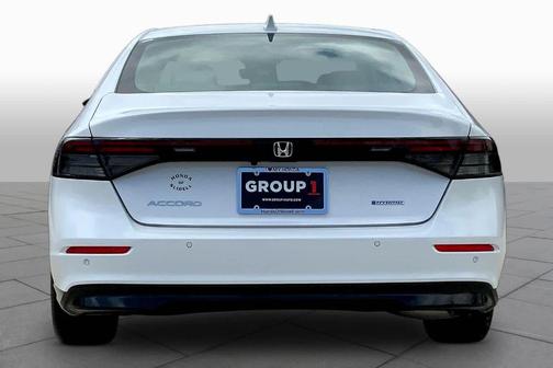 White 2026 Honda Accord Hybrid EX-L