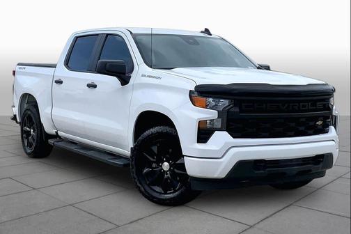 Summit White 2022 Chevrolet Silverado 1500 Custom