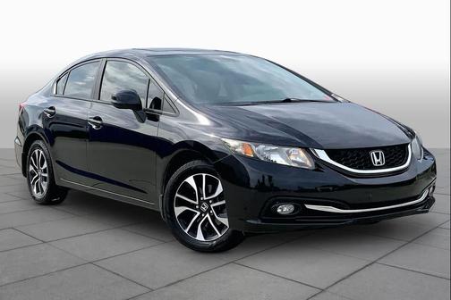 Crystal Black Pearl 2013 Honda Civic EX-L