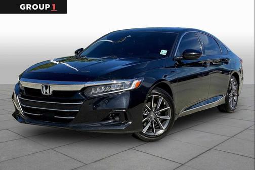 Crystal Black Pearl 2021 Honda Accord EX-L
