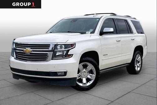 White Diamond Tricoat 2015 Chevrolet Tahoe LTZ