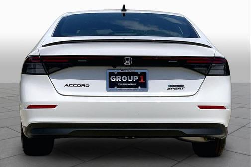 Platinum White Pearl 2026 Honda Accord Hybrid Sport