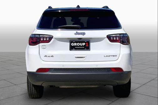 Bright White Clearcoat 2025 Jeep Compass Limited