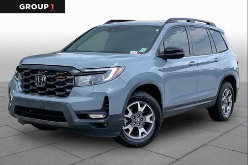 Sonic Gray Pearl 2022 Honda Passport AWD TrailSport