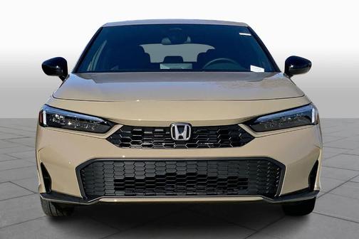 Tan 2026 Honda Civic Hybrid Sport
