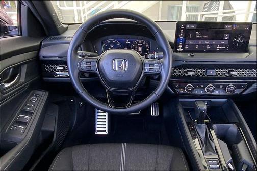 Solar Silver Metallic 2025 Honda Accord Hybrid Sport