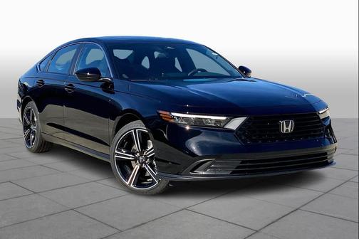 Crystal Black Pearl 2025 Honda Accord Hybrid Sport
