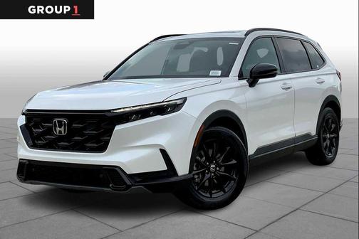 White 2026 Honda CR-V Hybrid Sport-L