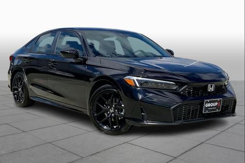 Crystal Black Pearl 2026 Honda Civic Sport