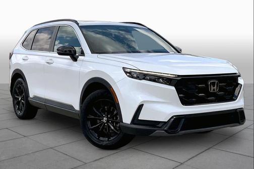 Platinum White Pearl 2023 Honda CR-V Hybrid Sport