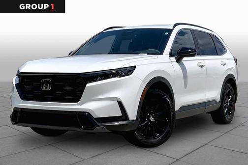 Platinum White Pearl 2023 Honda CR-V Hybrid Sport
