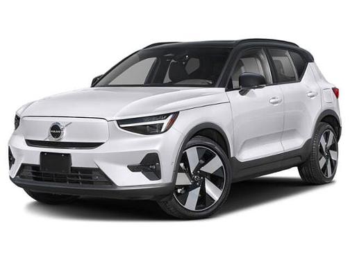 Crystal White 2023 Volvo XC40 Recharge Pure Electric Plus