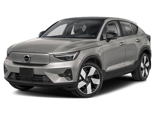Crystal White 2024 Volvo C40 Recharge Pure Electric Ultimate