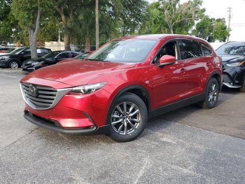 Soul Red Crystal Metallic 2021 Mazda CX-9 Touring