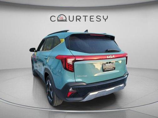 Blue 2026 Kia Seltos EX
