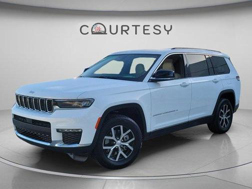 Bright White Clearcoat 2025 Jeep Grand Cherokee L Limited
