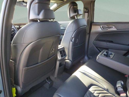 Heritage Blue 2026 Kia Sportage Hybrid X-Line