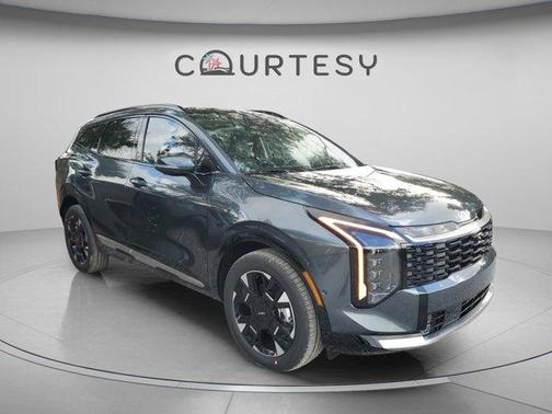Gravity Gray 2026 Kia Sportage Hybrid SX-Prestige